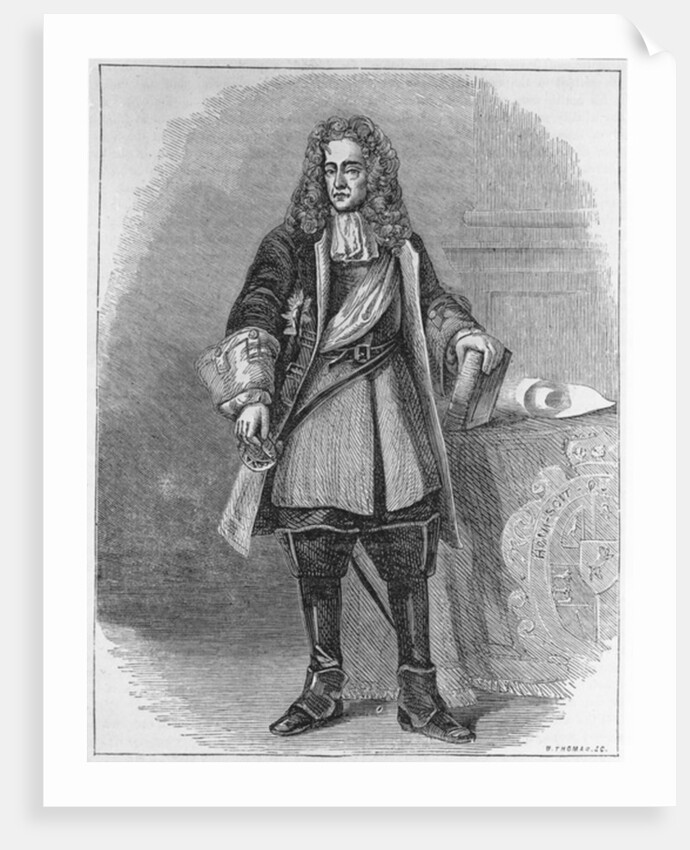 William II, Prince of Orange engraved by W. Thomas by English School