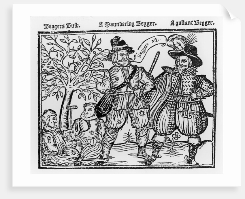 Beggars All: Beggars Bush, a Wandering Beggar and a Gallant Beggar by English School