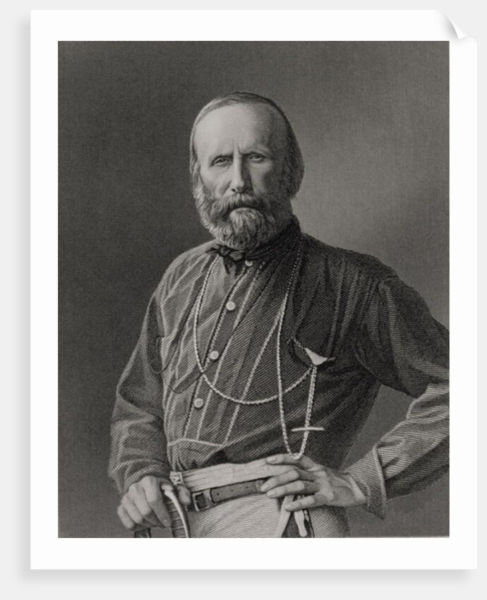Portrait of Giuseppe Garibaldi by William the Younger Holl