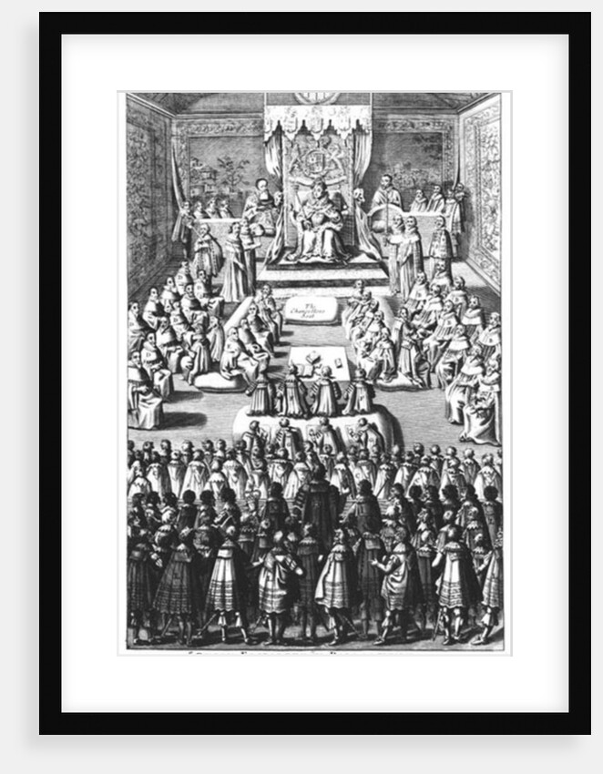 Queen Elizabeth I and Parliament by English School