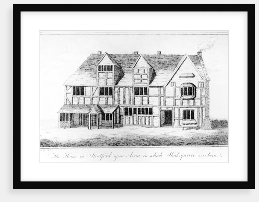 The House in Stratford-upon-Avon in which Shakespeare was Born by R. Greene