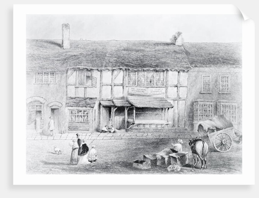 Shakespeare's Birthplace by J.T. Clark