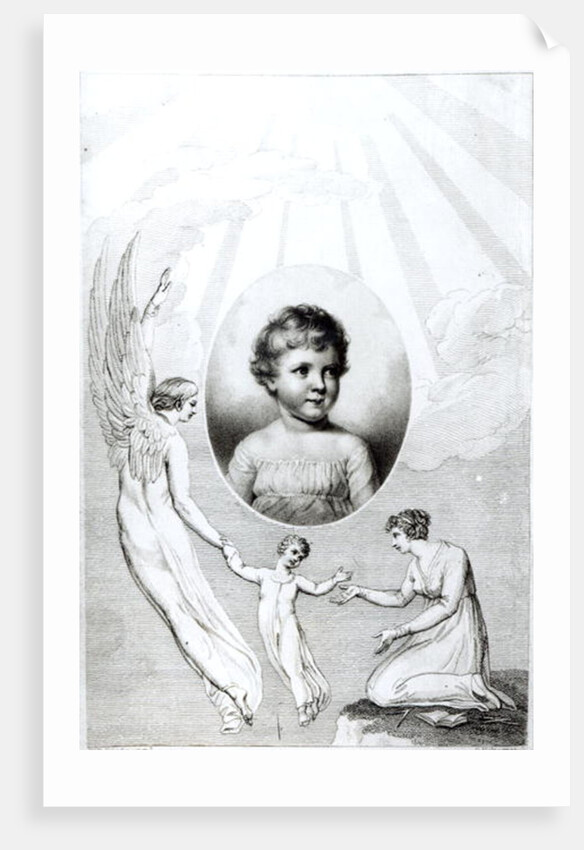 Mary Wollstonecraft Shelley as a child by William Blake