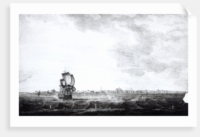 A View of Charles-Town, the Capital of South Carolina by Thomas Seitch