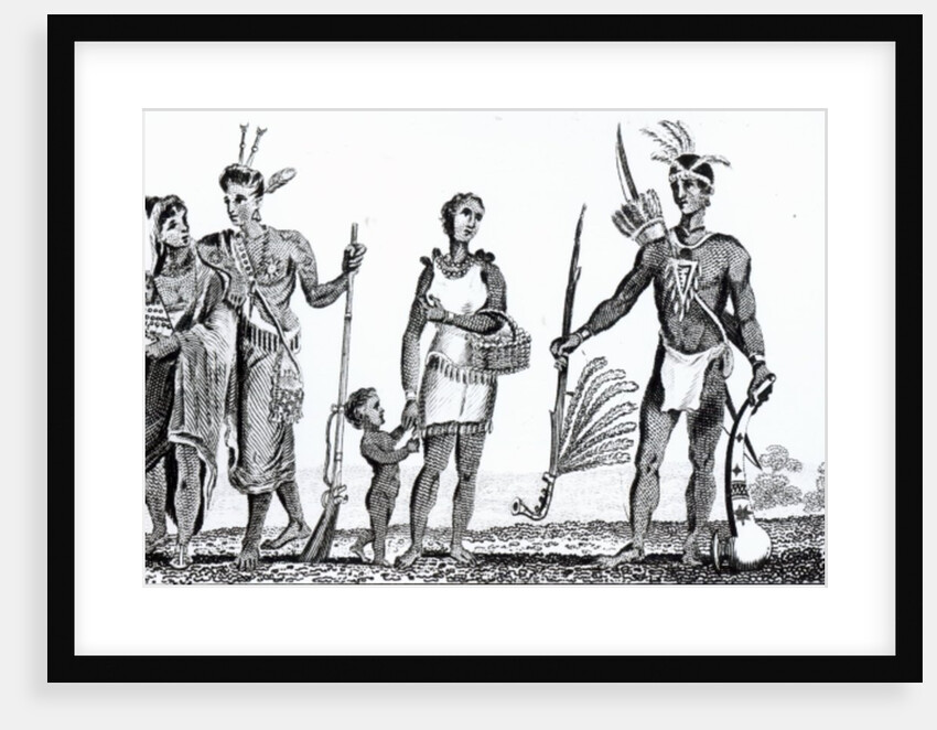 North American Indians, pub. by Richard Phillips, 1806 by American School