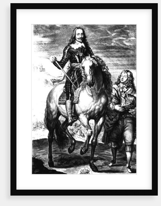 Equestrian portrait of Charles I by Anthony van Dyck