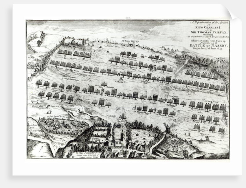 Preparation for the Battle of Naseby, fought on the 14th June 1645 published in 'The History and Antiquities of Naseby' by John Mastin, 1792 by Streeter (after)