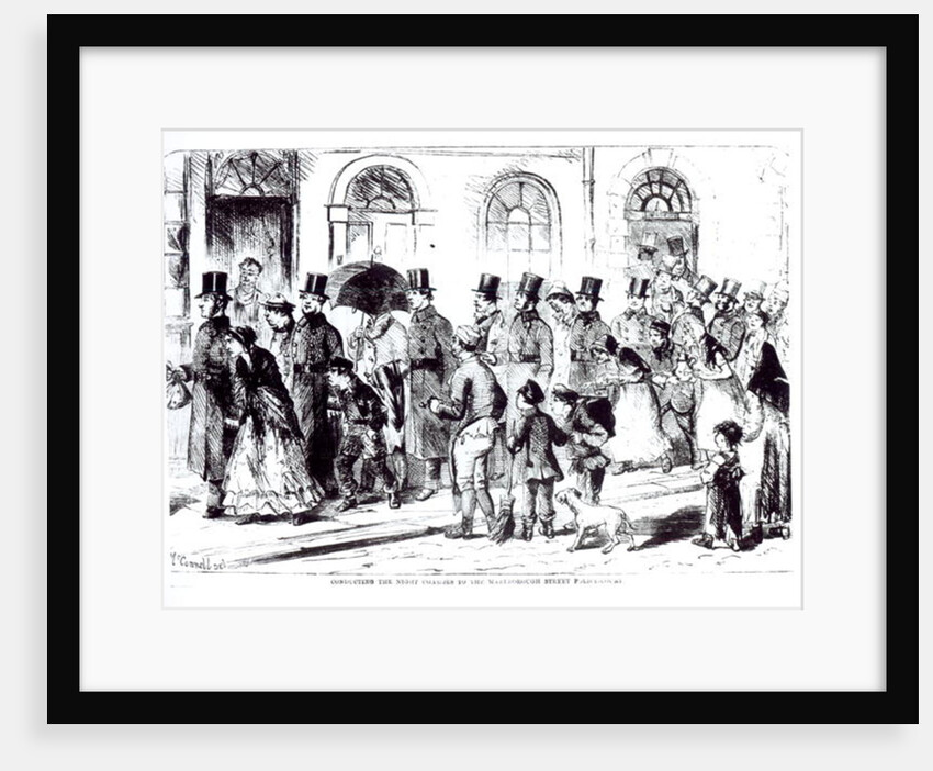 Conducting the Night Charges to the Marlborough Street Police Court by William McConnell