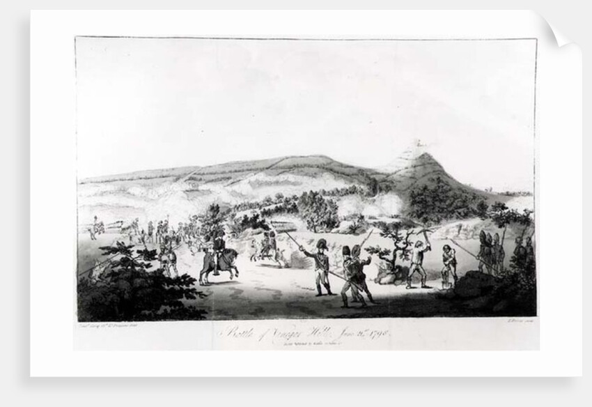 The Battle of Vinegar Hill, June 21st 1798 by Lieutenant (after) Carey