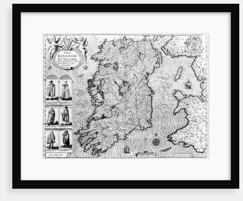 The Kingdom of Ireland by John Speed