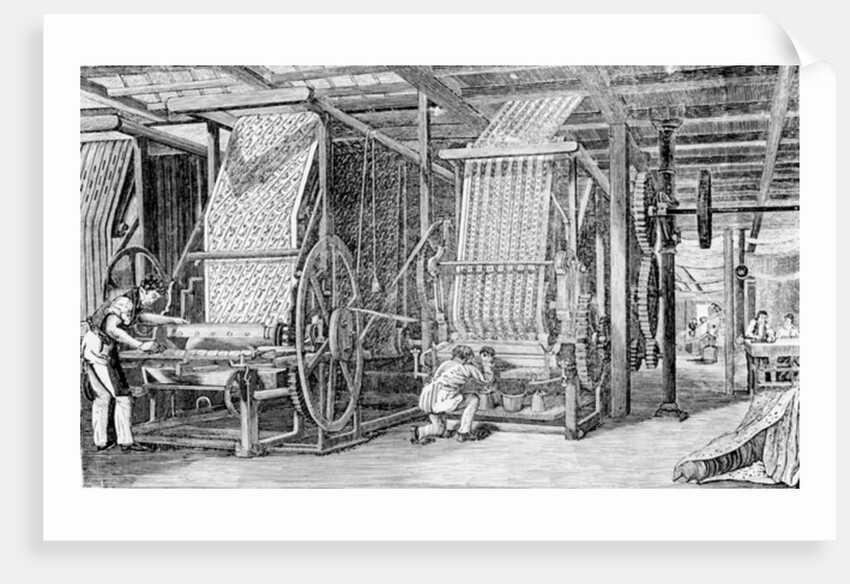 Calico Printing by English School