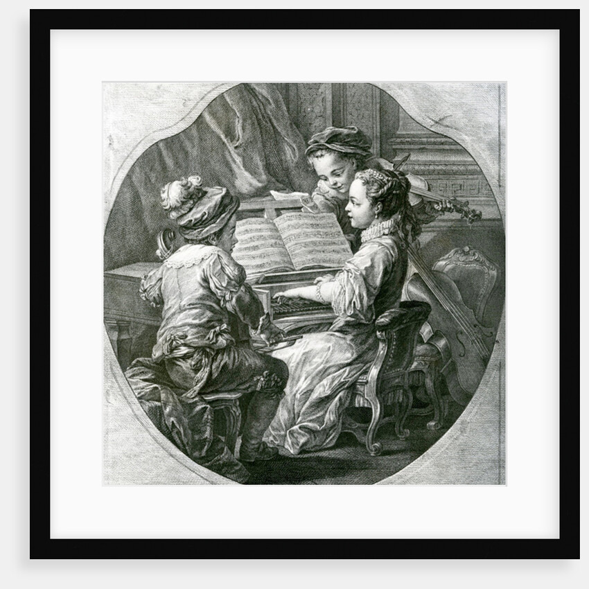 An allegory of Music, La Musique, 1756 by Louis Michel Van Loo