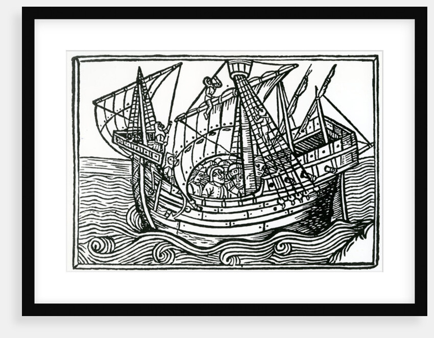 A Spanish Ship, 1496 by Christopher Columbus