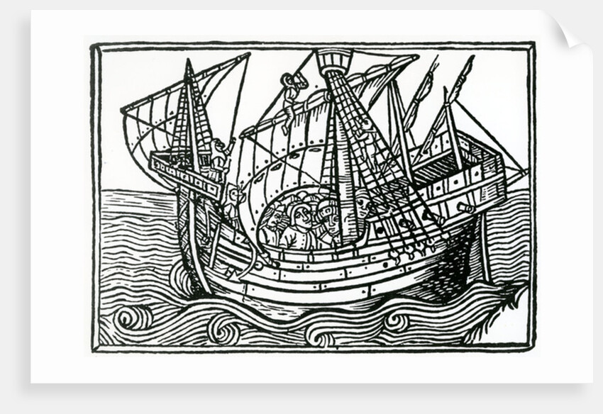 A Spanish Ship, 1496 by Christopher Columbus
