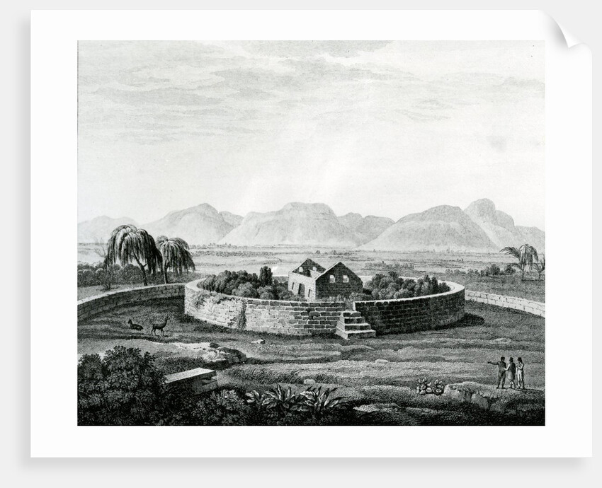 Peruvian Monument of Canar by Friedrich Alexander Baron von Humboldt