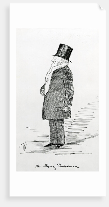 Pamphlet for 'The Flying Dutchman' by Wagner at the Royal Albert Hall, London, May 1877 by Anonymous Anonymous