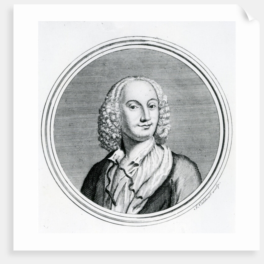 Portrait of Antonio Vivaldi by Italian School