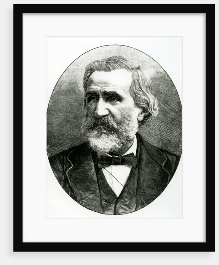 Portrait of Giuseppe Verdi by Anonymous Anonymous