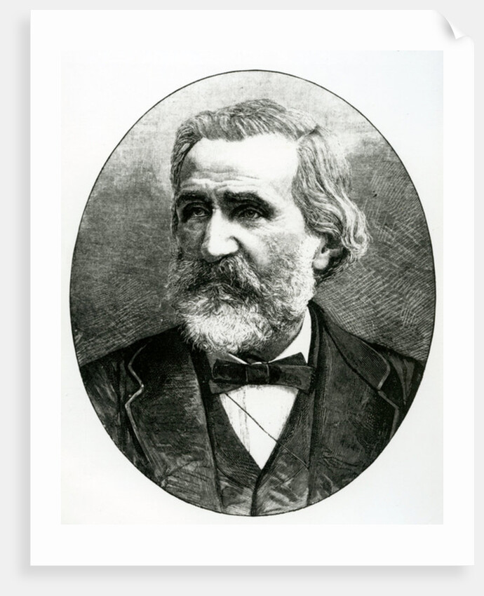 Portrait of Giuseppe Verdi by Anonymous Anonymous