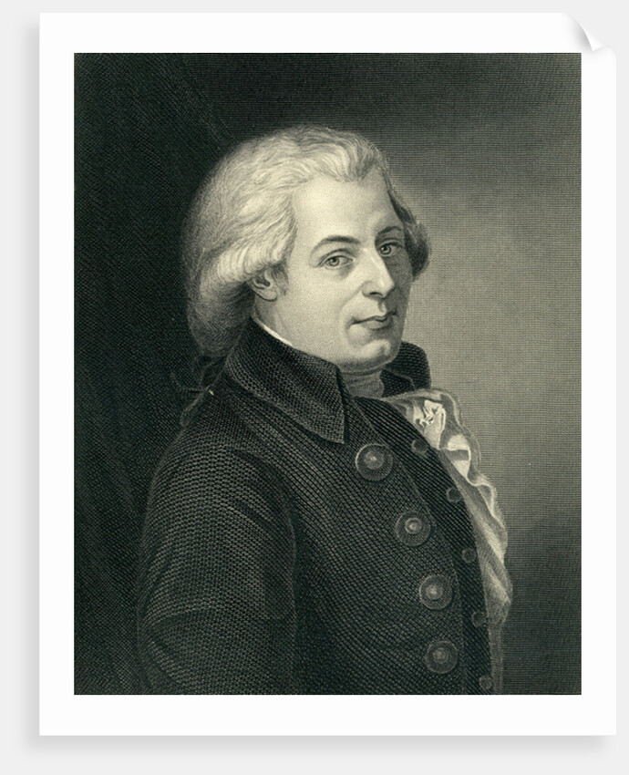Portrait of Wolfgang Amadeus Mozart Austrian composer by Johann Heinrich Wilhelm Tischbein