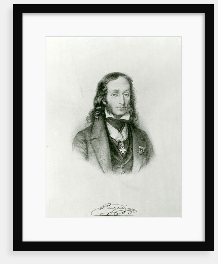 Niccolo Paganini by Anonymous Anonymous