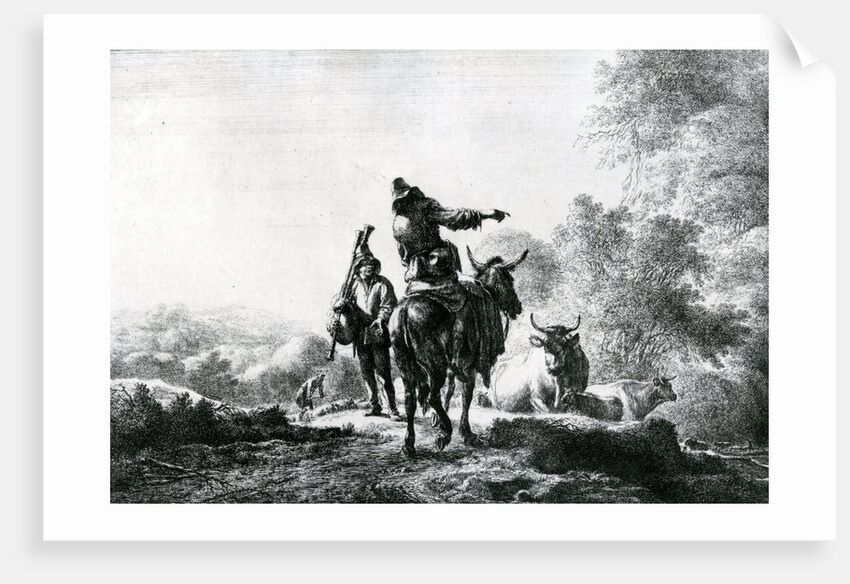 The Bag Piper by Nicolaes Pietersz. Berchem