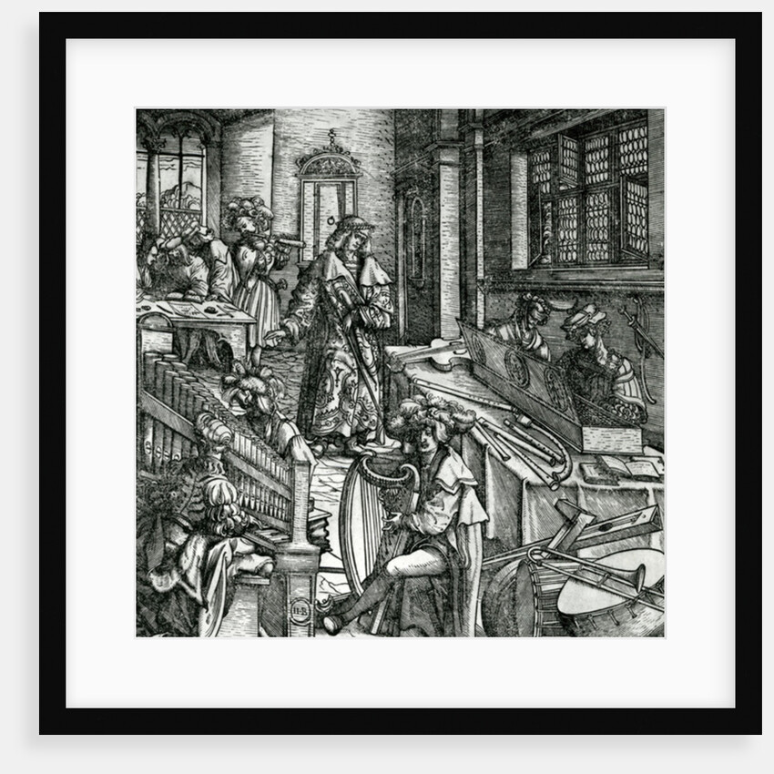 History of Music by Hans Burgkmair