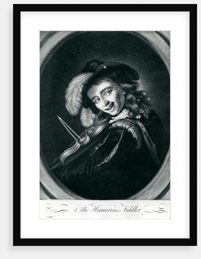 The Humorous Fiddler, 1767 by English School