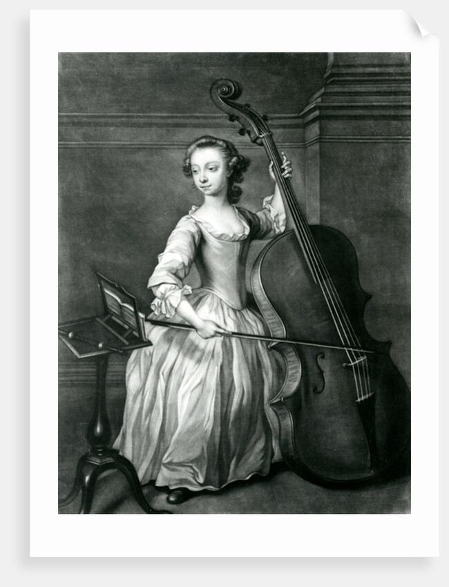 Portrait of Benjamin Hallett by James McArdell