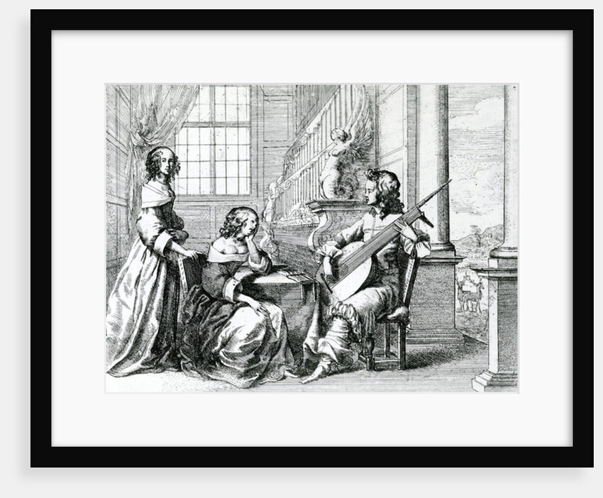 The Music Lesson by Anonymous Anonymous