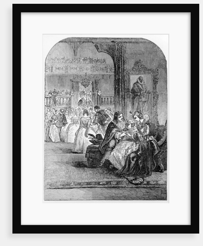 First Interview of Prince Charles with Princess Henrietta at Paris by English School