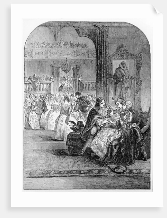 First Interview of Prince Charles with Princess Henrietta at Paris by English School