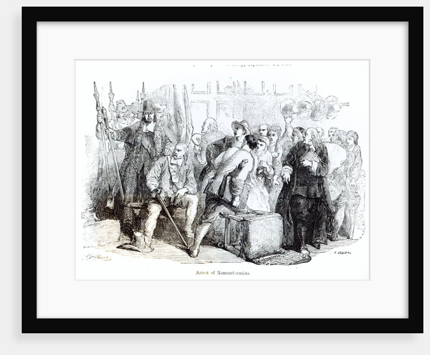 The Arrest of Nonconformists by John Gilbert