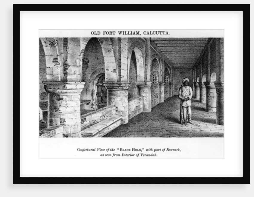 Old Fort William, Calcutta by Samuel de Wilde