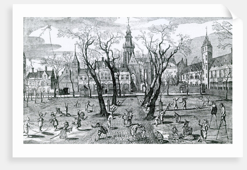 Kinderspiele, 1618 by Adriaen Pietersz van de Venne