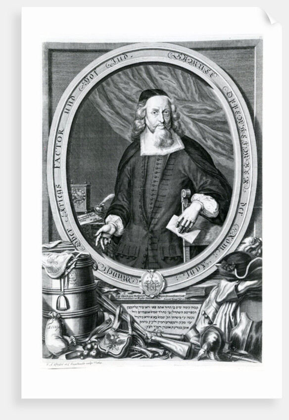 Samuel Oppenheimer by Johann Andreas Pfeffel