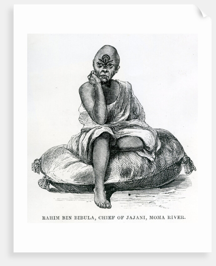 Rahim Bin Bibula, Chief of Jajani, Moma river, 1879 by English School