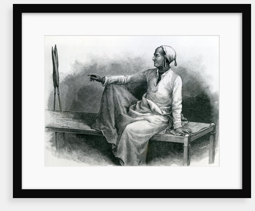 Mandara, Sultan of Motchi and principal Chief of Kilima-Ndjaro by French School