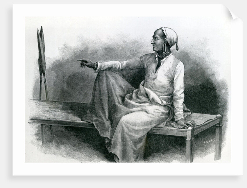 Mandara, Sultan of Motchi and principal Chief of Kilima-Ndjaro by French School