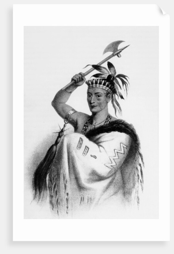 Soi-En-Ga-Rah-Ta, or King Hendrick', 1857 by English School