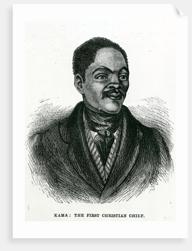 William Kama, The First Christian Chief by English School