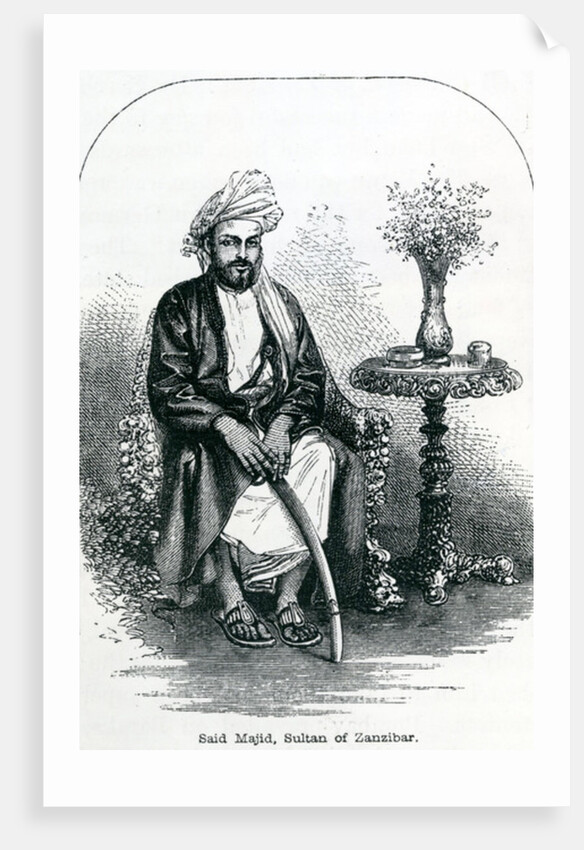Said Majid, Sultan of Zanzibar by English School