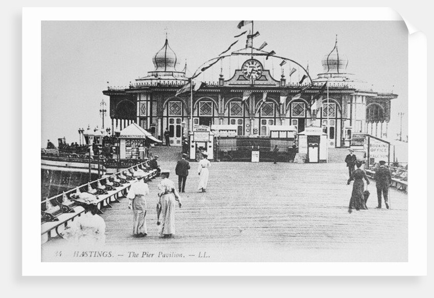 The Pier Pavilion, Hastings, c.1890 by English Photographer