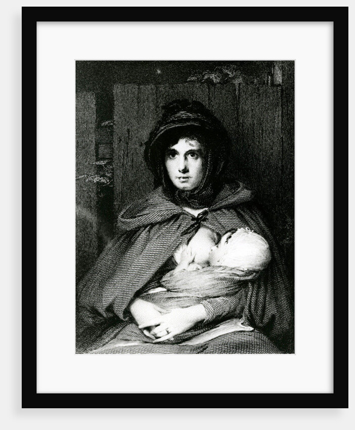 A mother breastfeeding her Baby by English School