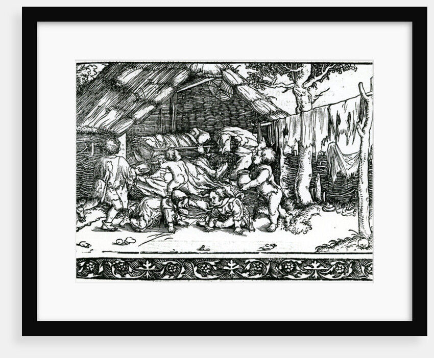 Evicted Peasants by German School