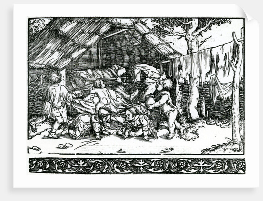 Evicted Peasants by German School