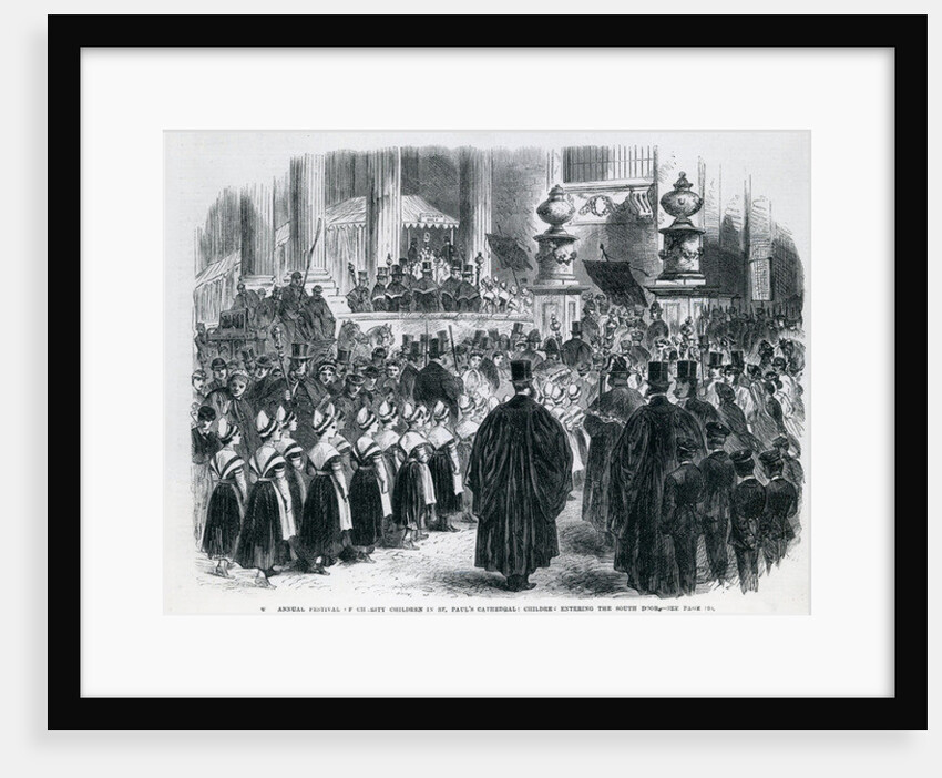 Annual Festival of Charity Children in St.Paul's cathedral by Anonymous