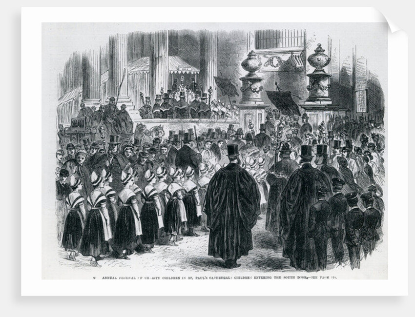 Annual Festival of Charity Children in St.Paul's cathedral by Anonymous
