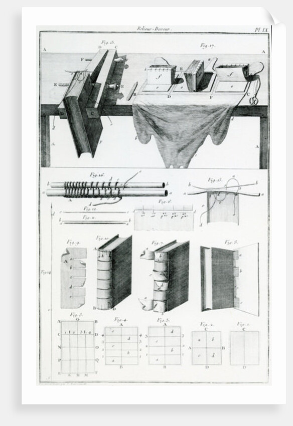 Bookbinding by English School