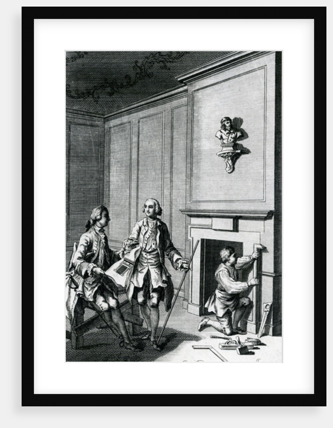 Construction of a Chimney Breast by English School